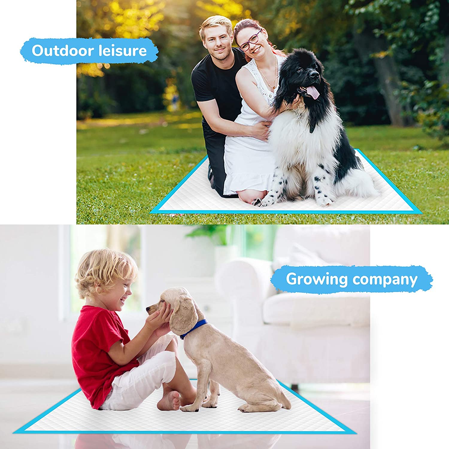 Enzo Dog Multi-Purpose Pad, Extra Large Disposable Super Absorbent & Leak-Free Pee Pads 36