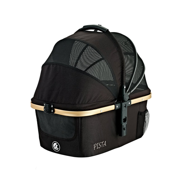 Pista Super-Lightweight Aluminum Frame 3-in-1 Stroller: The Ultimate Mobility Solution for Small/Medium Dogs, Cats, and Pets on the Go!