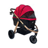 "Roma Performance Jogging Sports Stroller: The Perfect Companion for Active Small/Medium Dogs, Cats, and Pets up to 50lbs!"