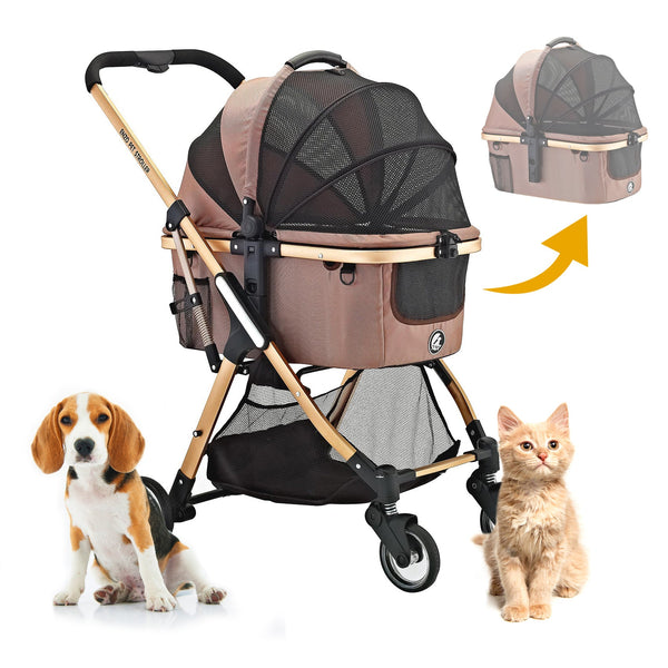 medium dog stroller Enzo Pet Stroller Pista Super-Lightweight 3-in-1 Stroller, Carrier, Car Seat For Pets