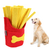 Dog Snuffle Toys French Fries