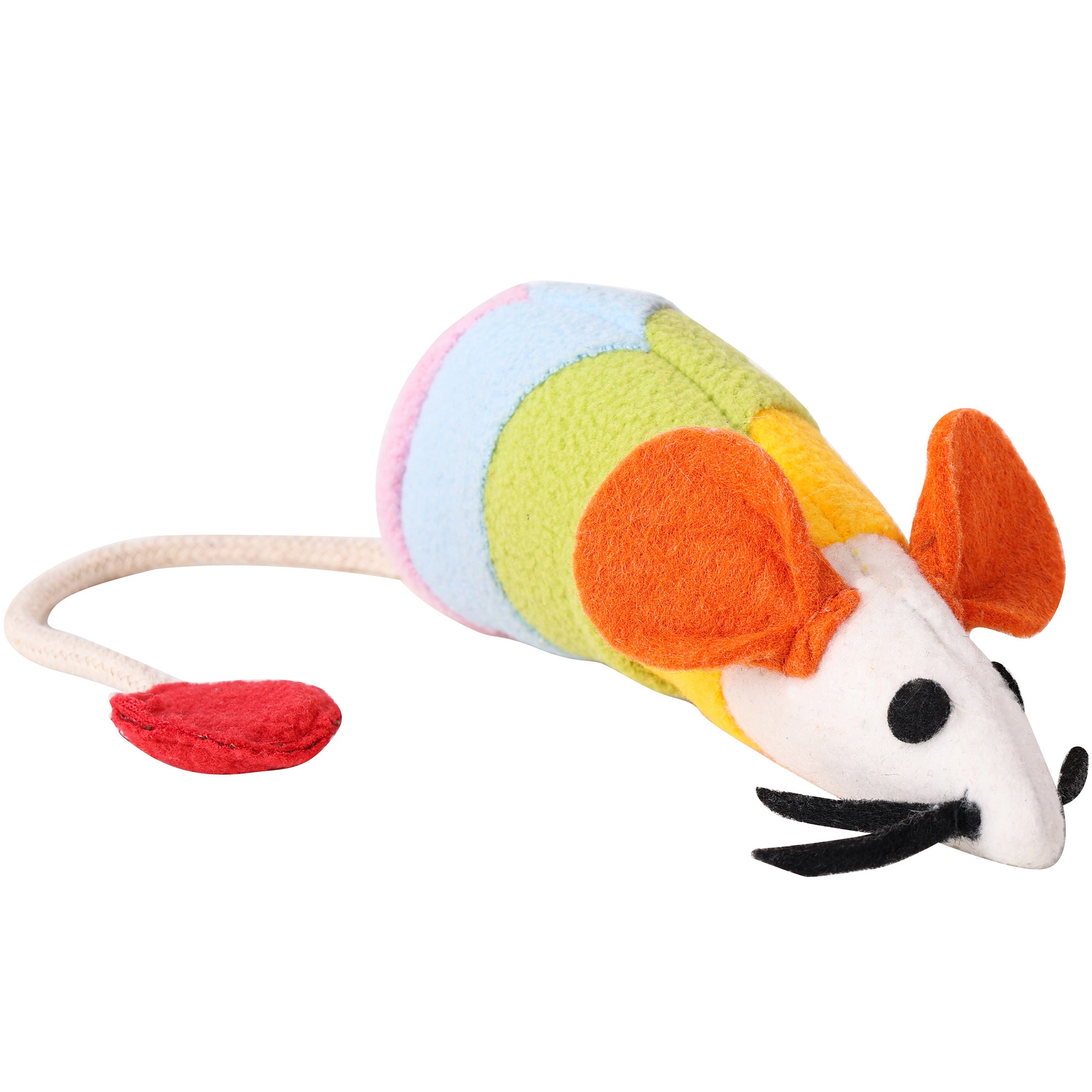 Rainbow Catnip Mouse