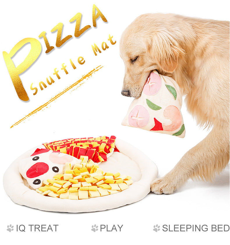 Pizza Design Dog Snuffle Mats